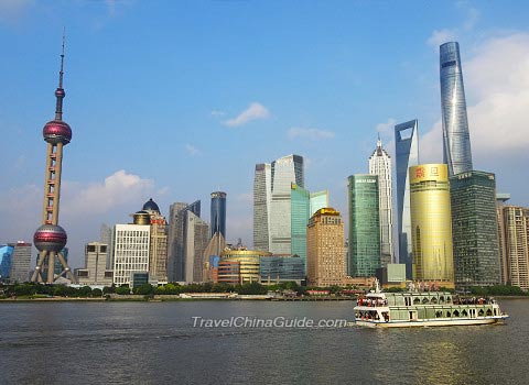 Pudong Seen from the Bund