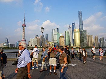 Pudong seen from the new bund